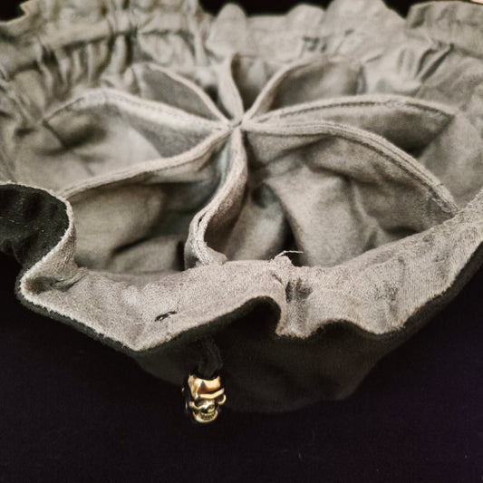 Dice Bag - Black/Grey (8 pockets)