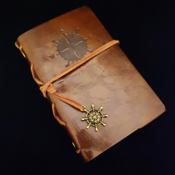 Notebook - Faux leather Cover - Brown