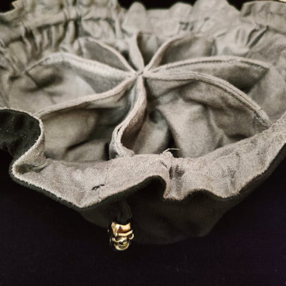 Dice Bag - Black/Grey (8 pockets)