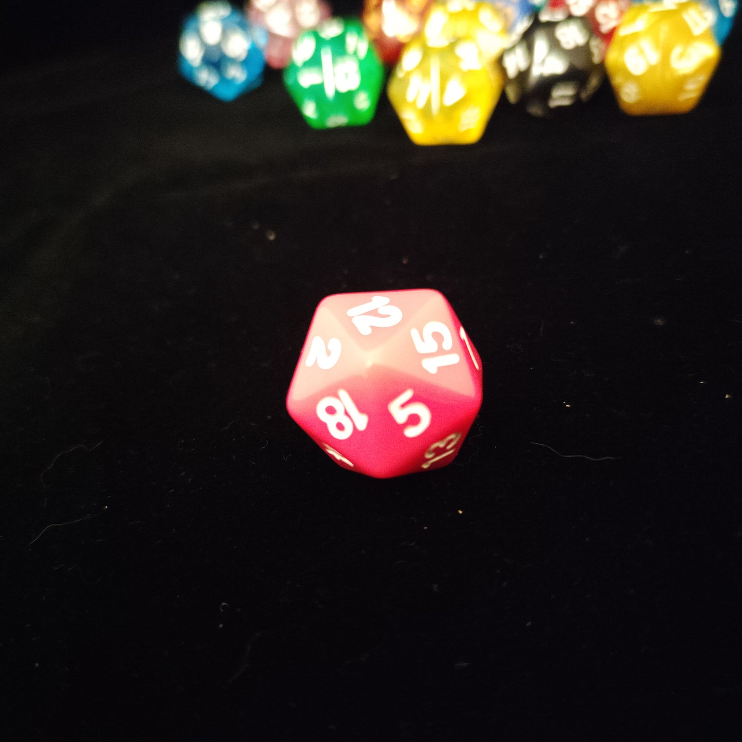 Dice d20 - Pink