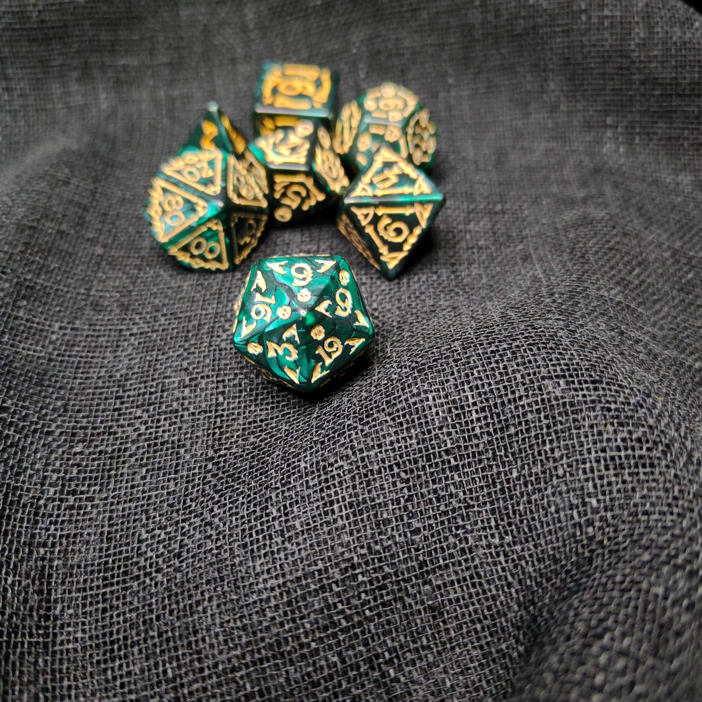 Witching Hour Dice Set - (7pcs) - Multiple color options