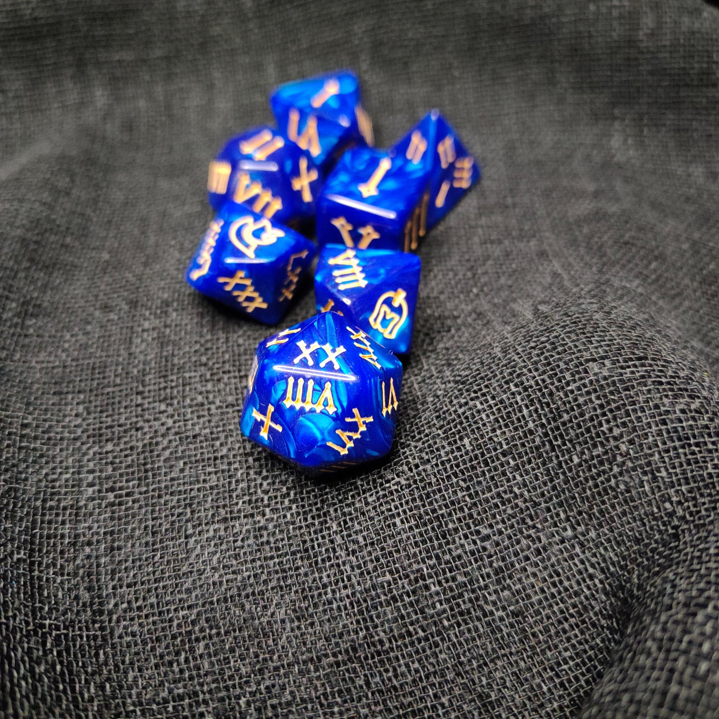 Imperial Relics Dice Set - (7 pcs) - Various colors
