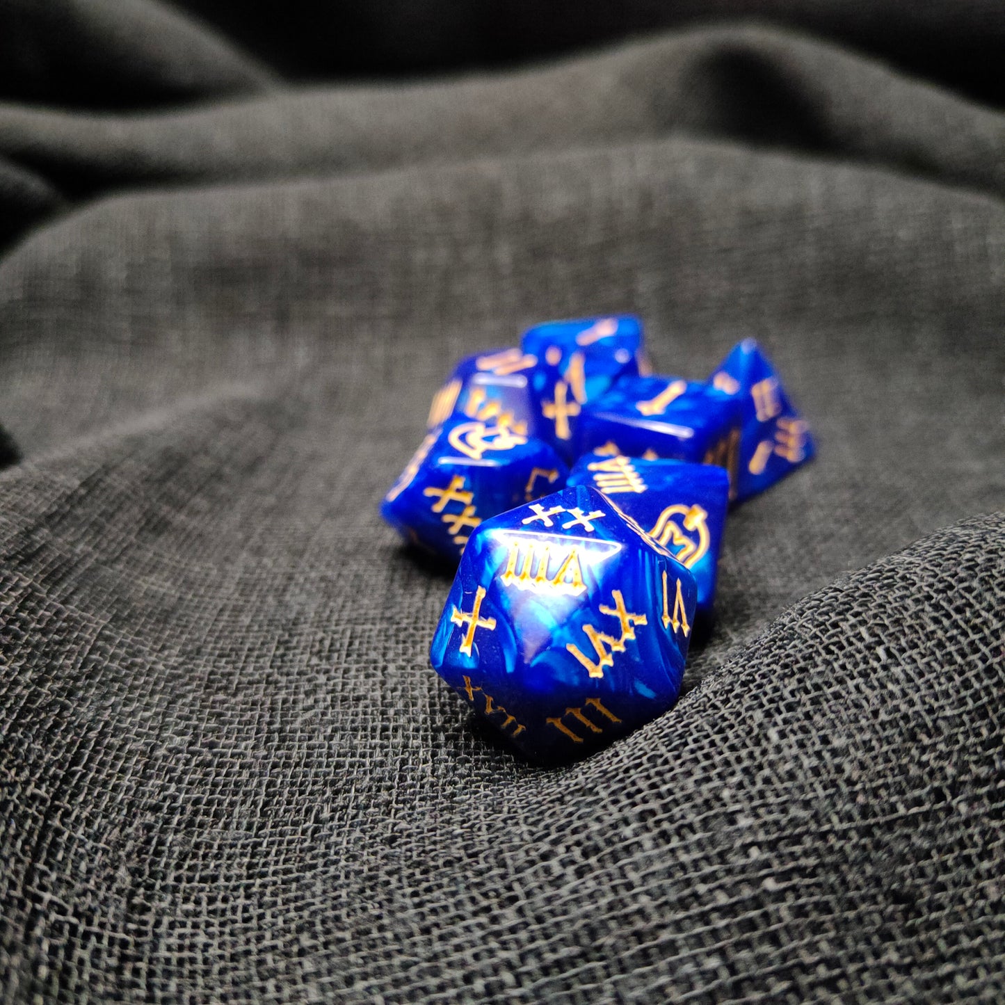 Imperial Relics Dice Set - (7 pcs) - Various colors