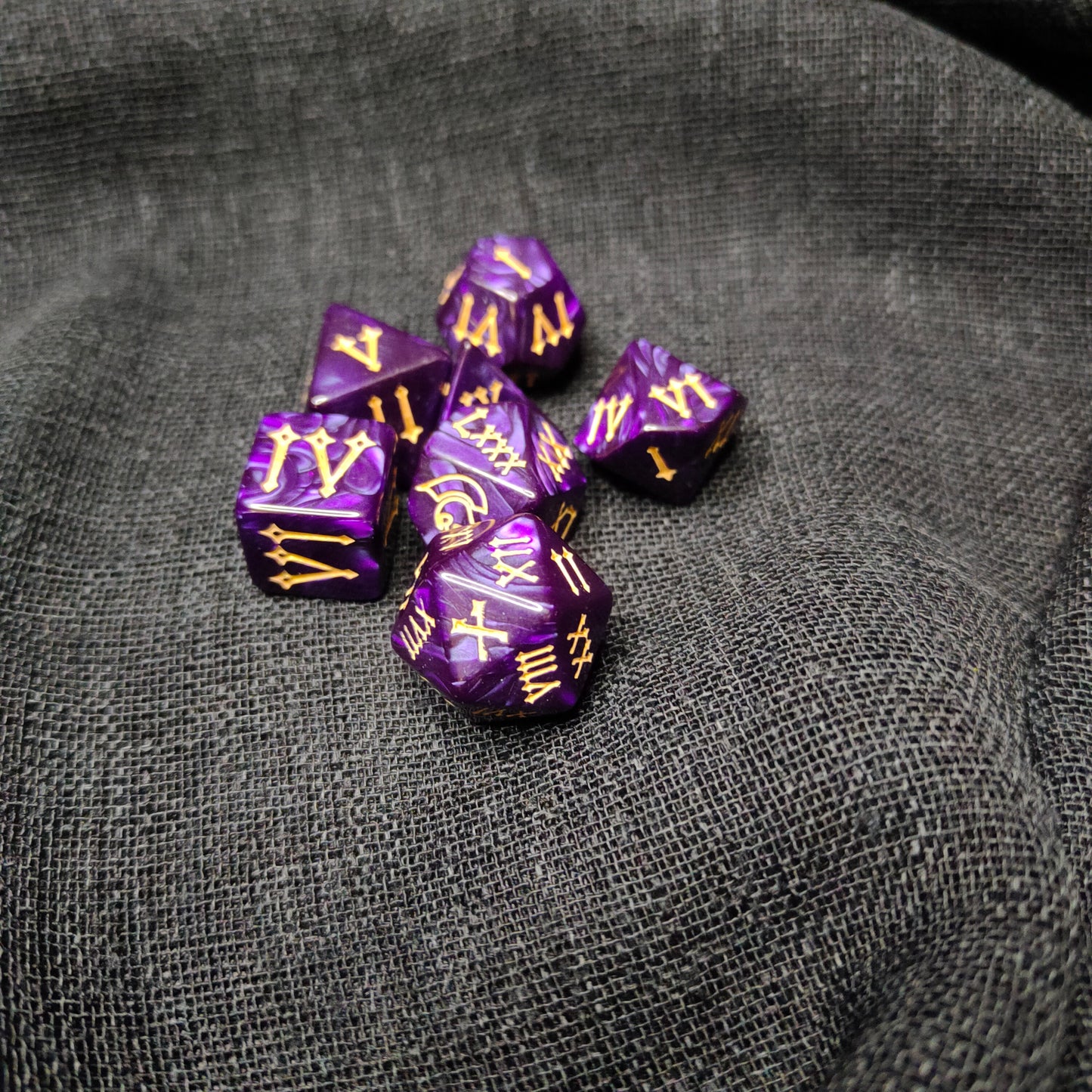 Imperial Relics Dice Set - (7 pcs) - Various colors