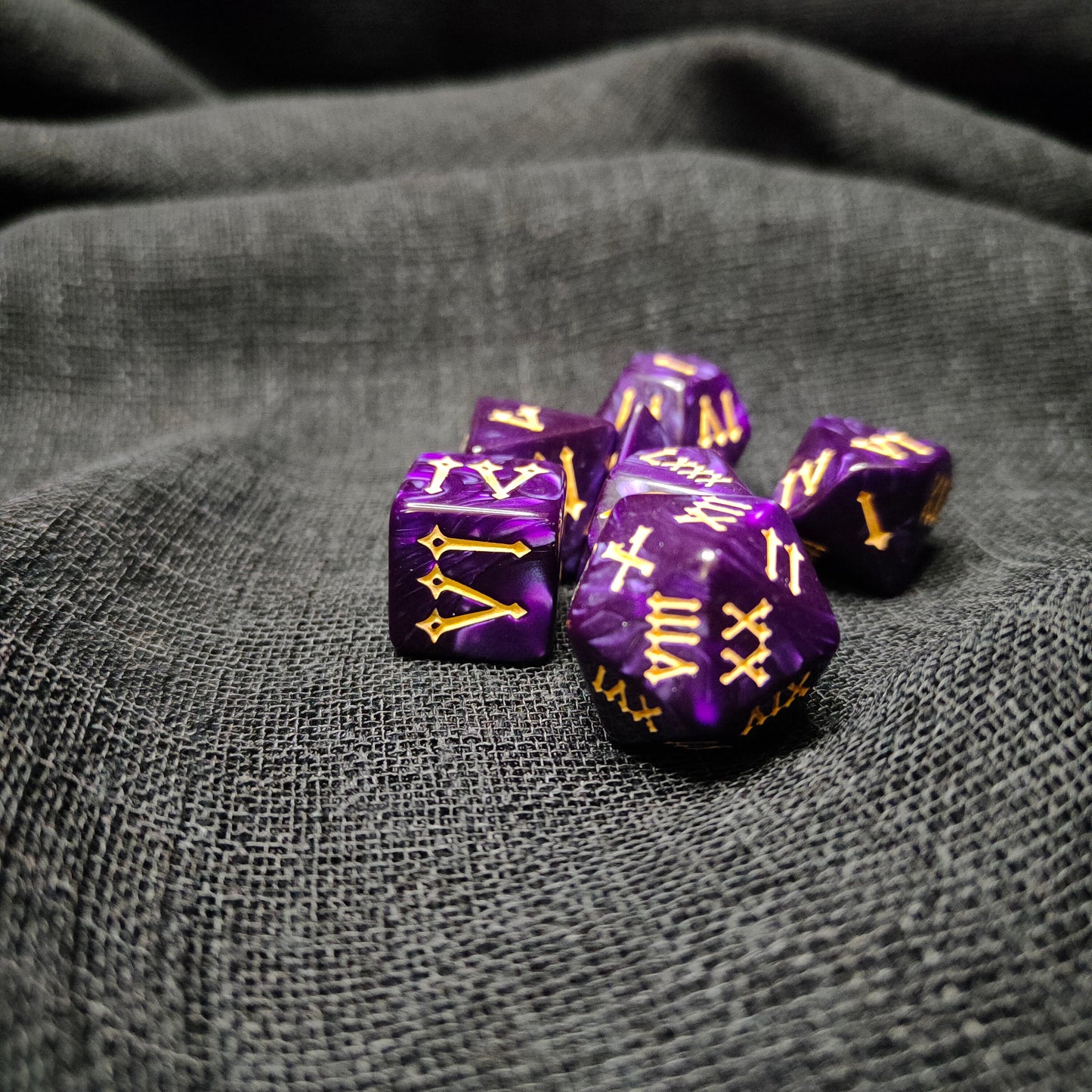 Imperial Relics Dice Set - (7 pcs) - Various colors