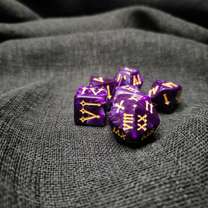 Imperial Relics Dice Set - (7 pcs) - Various colors