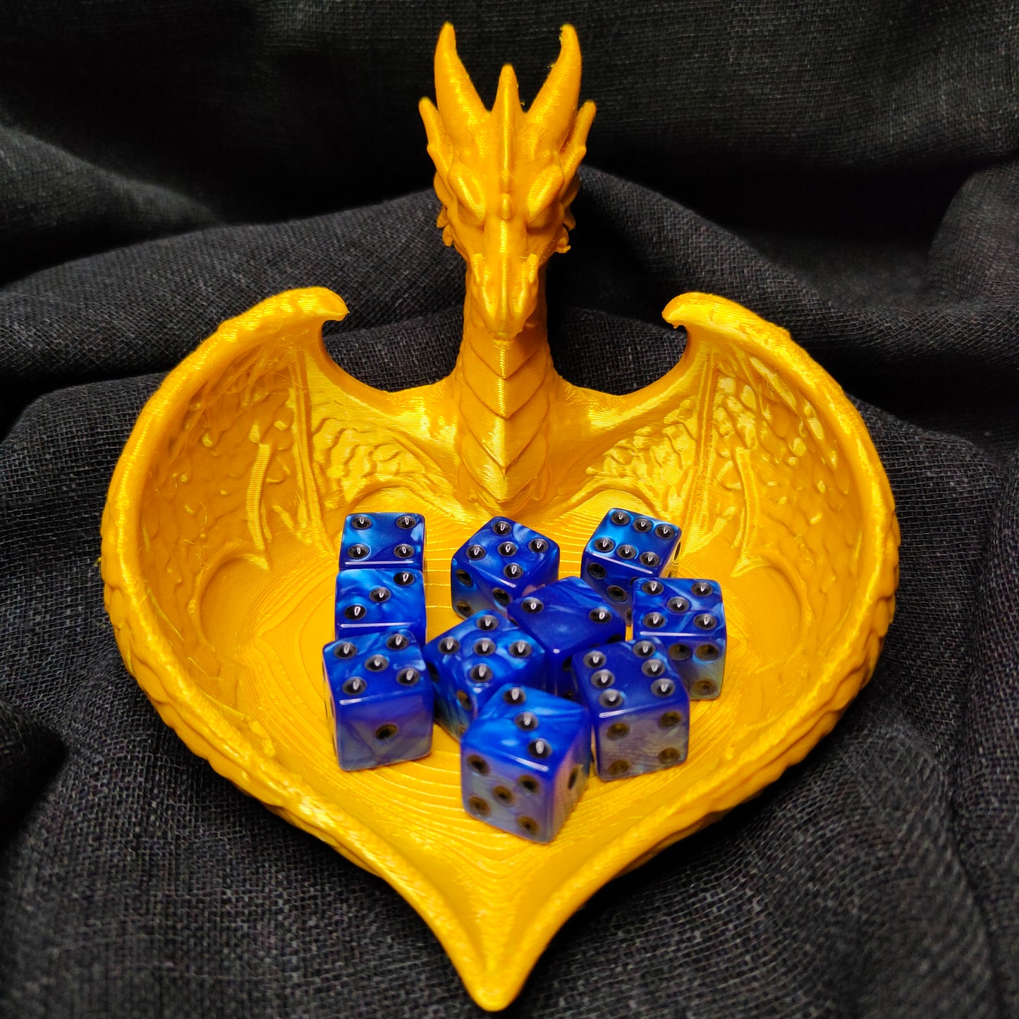 Dice - 6 sided - Blue (10pcs)