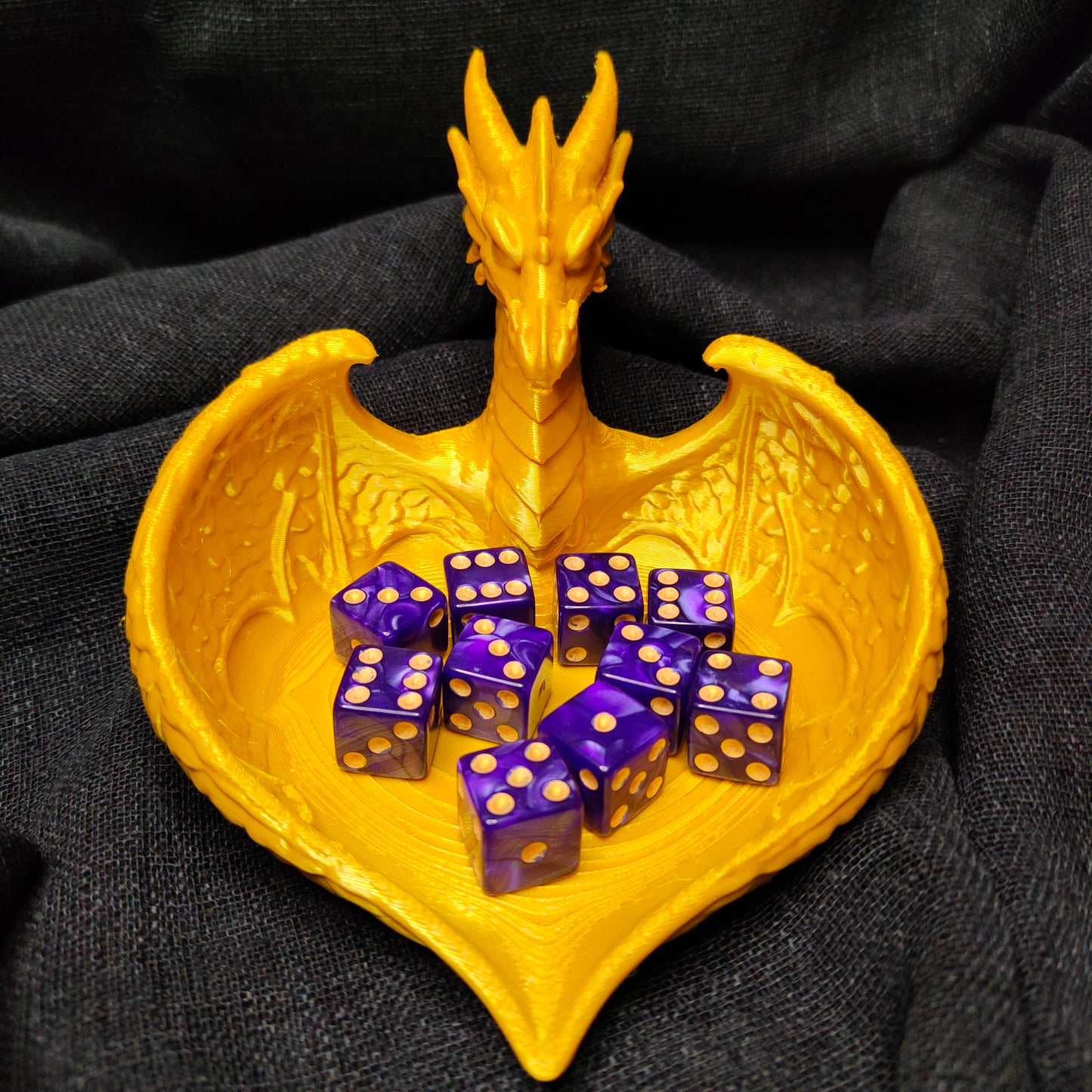 Dice - 6 sided - Purple (10pcs)