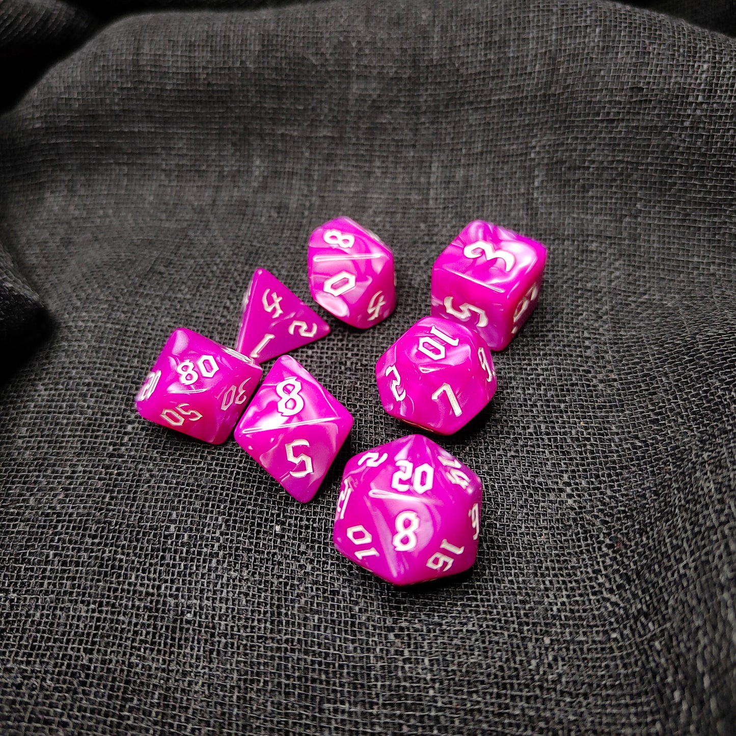 Primal Essence Dice Set - (7 pcs) - Multiple color options