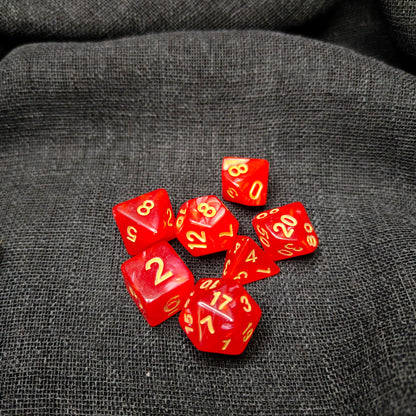 Primal Essence Dice Set - (7 pcs) - Multiple color options