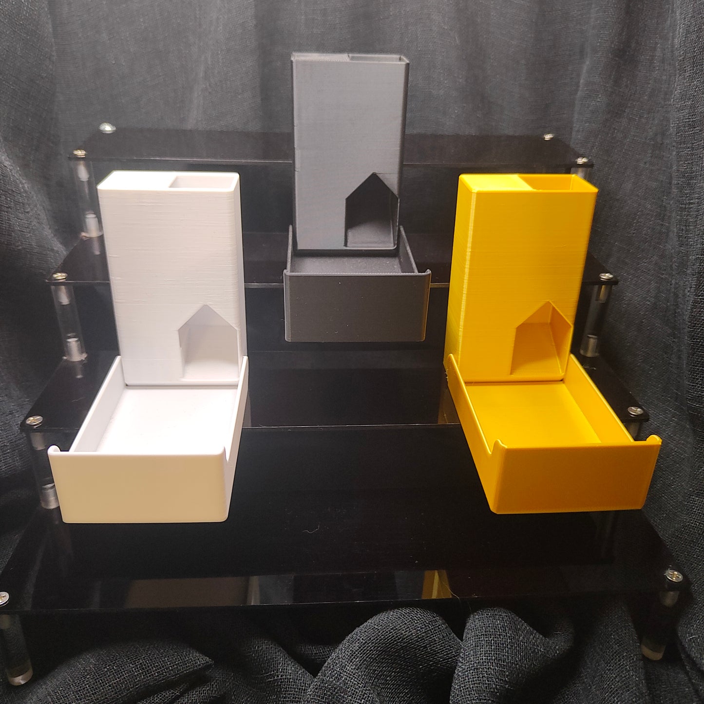 Nomad's Cache - Foldable Mini Dice Tower and Storage Box