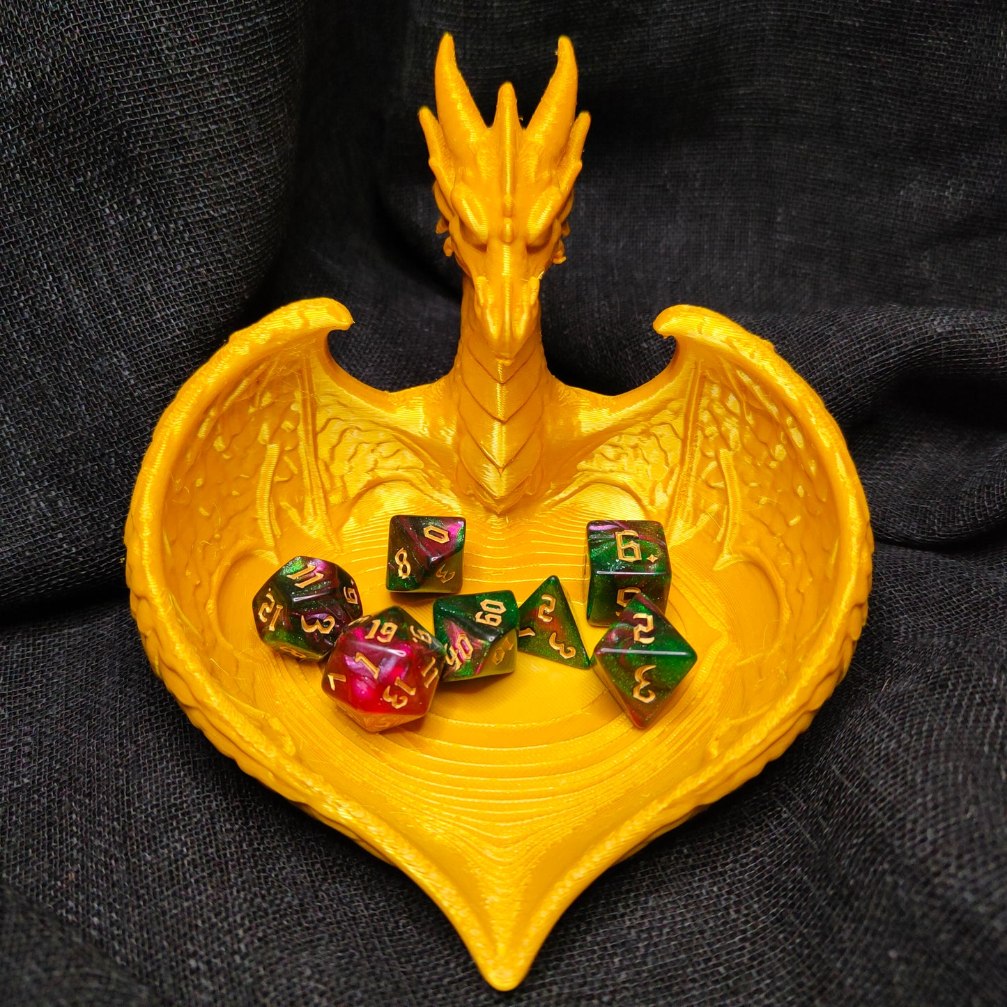 Starfall Veil Dice Set - (7 pcs) - Multiple color options