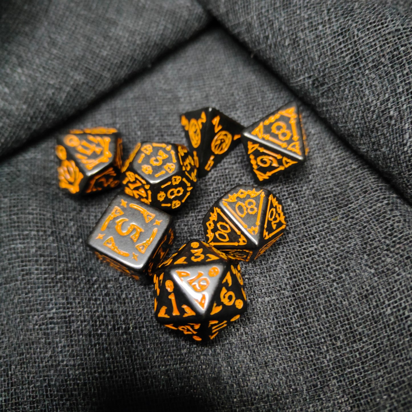 Witching Hour Dice Set - (7pcs) - Multiple color options