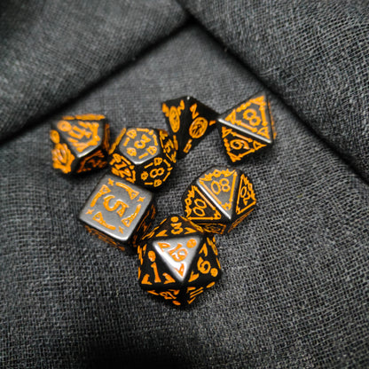 Witching Hour Dice Set - (7pcs) - Multiple color options