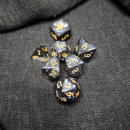 Primal Essence Dice Set - (7 pcs) - Multiple color options