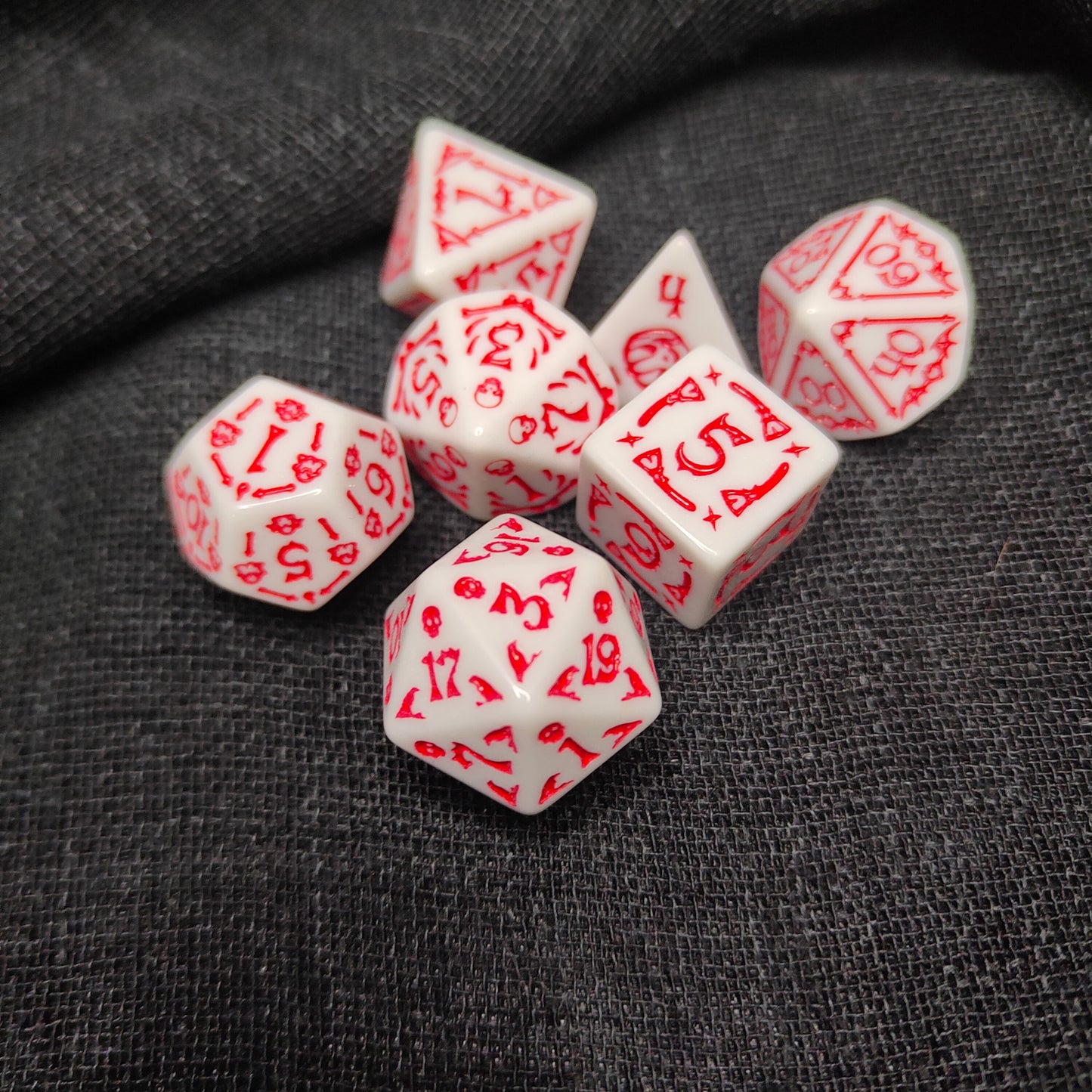 Witching Hour Dice Set - (7pcs) - Multiple color options