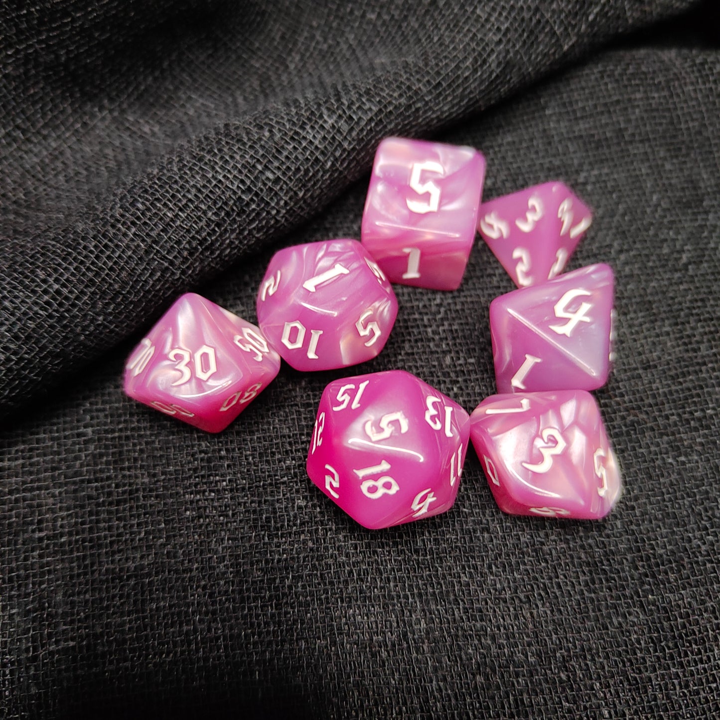 Primal Essence Dice Set - (7 pcs) - Multiple color options