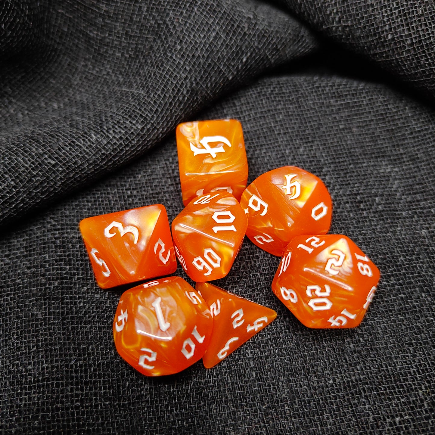 Primal Essence Dice Set - (7 pcs) - Multiple color options