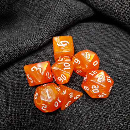 Primal Essence Dice Set - (7 pcs) - Multiple color options