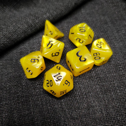 Primal Essence Dice Set - (7 pcs) - Multiple color options