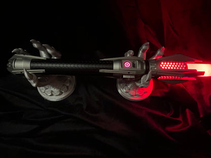 Quantum Saber, black with silver details - Neopixel Edition