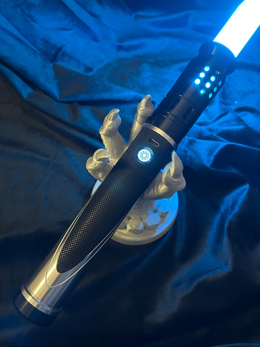 Quantum Saber, black with silver parts - Baselit Edition